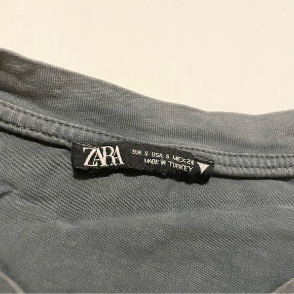 Zara Graphic Tee Womens Tshirt Size Small Shirt - Picture 5 of 16